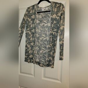 Womens lightweight linen cardigan